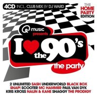 I Love The 90s: The Home Party Edition [4CD] (2021) MP3